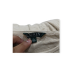 Playera Ralph Lauren Grande L Manga Larga Cafe Con Cierres