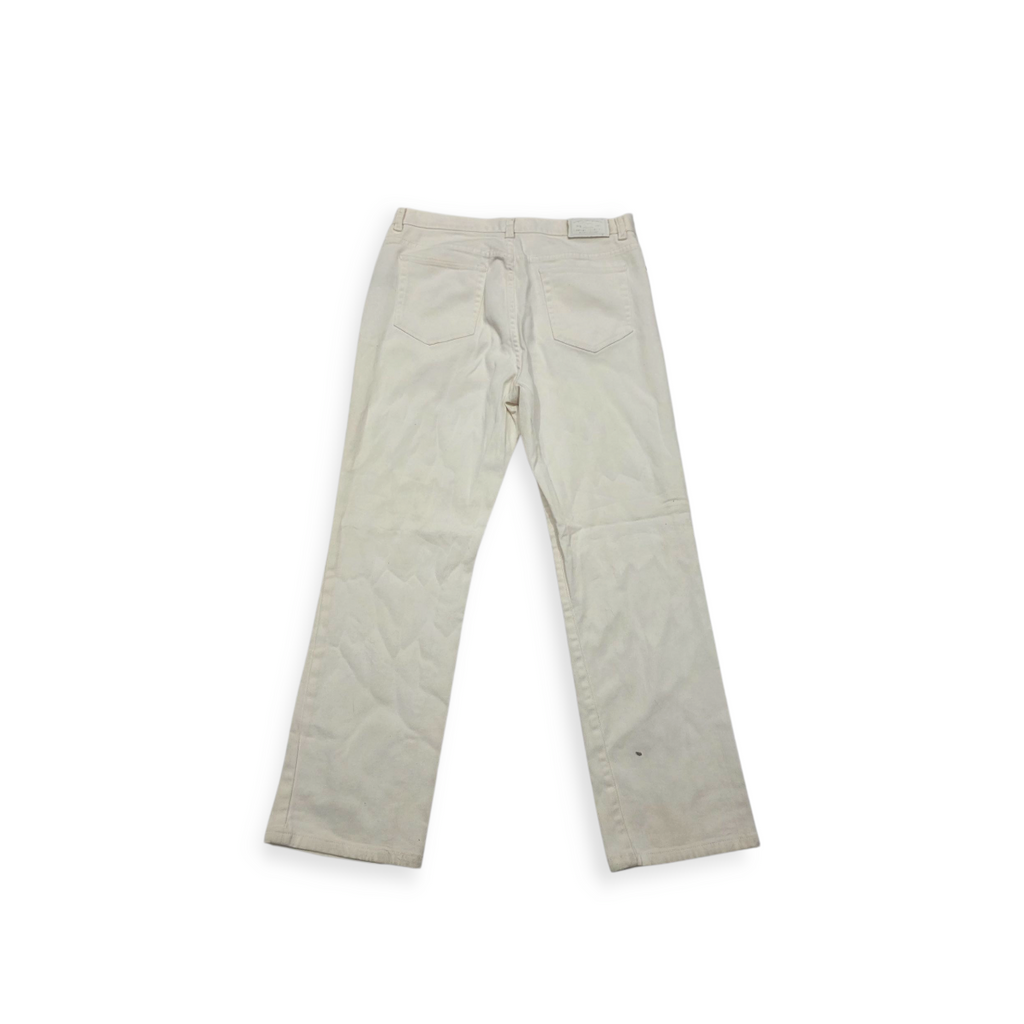 Pantalon Ralph Lauren Talla 10 Petite Color Blanco