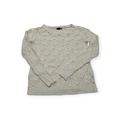 Sueter Tommy Hilfiger Chico S Color Blanco Calado