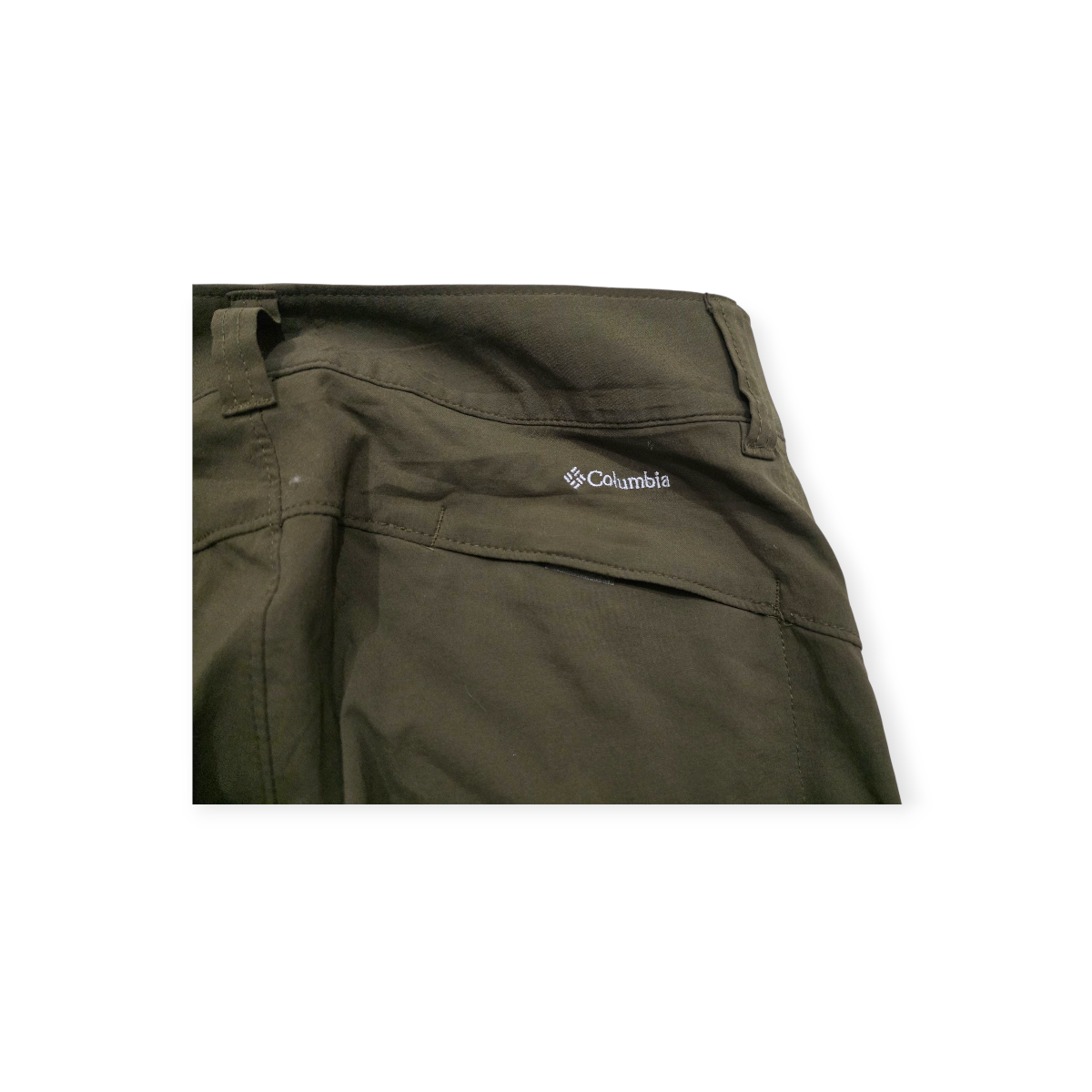 Pantalon Corto Columbia Talla 2 Color Verde