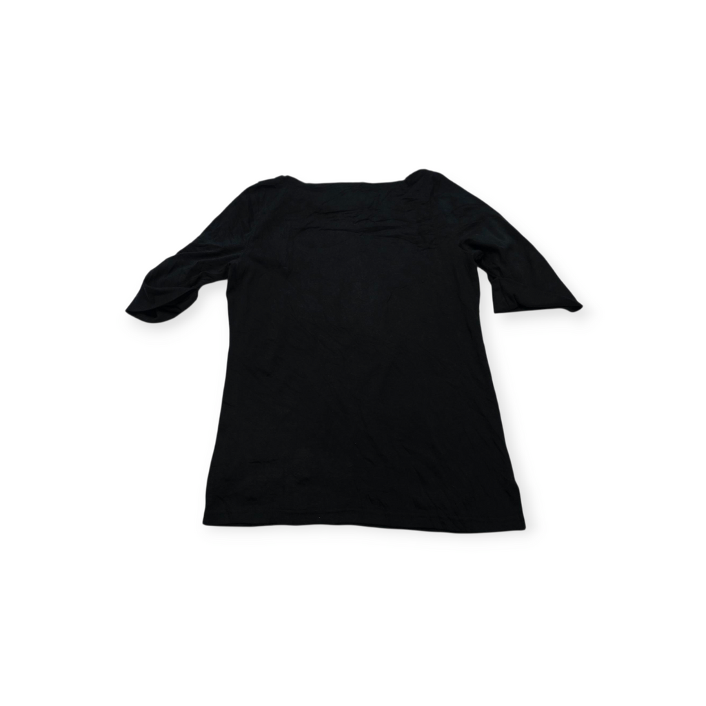 Playera Ralph Lauren Grande L Negra Manga Corta