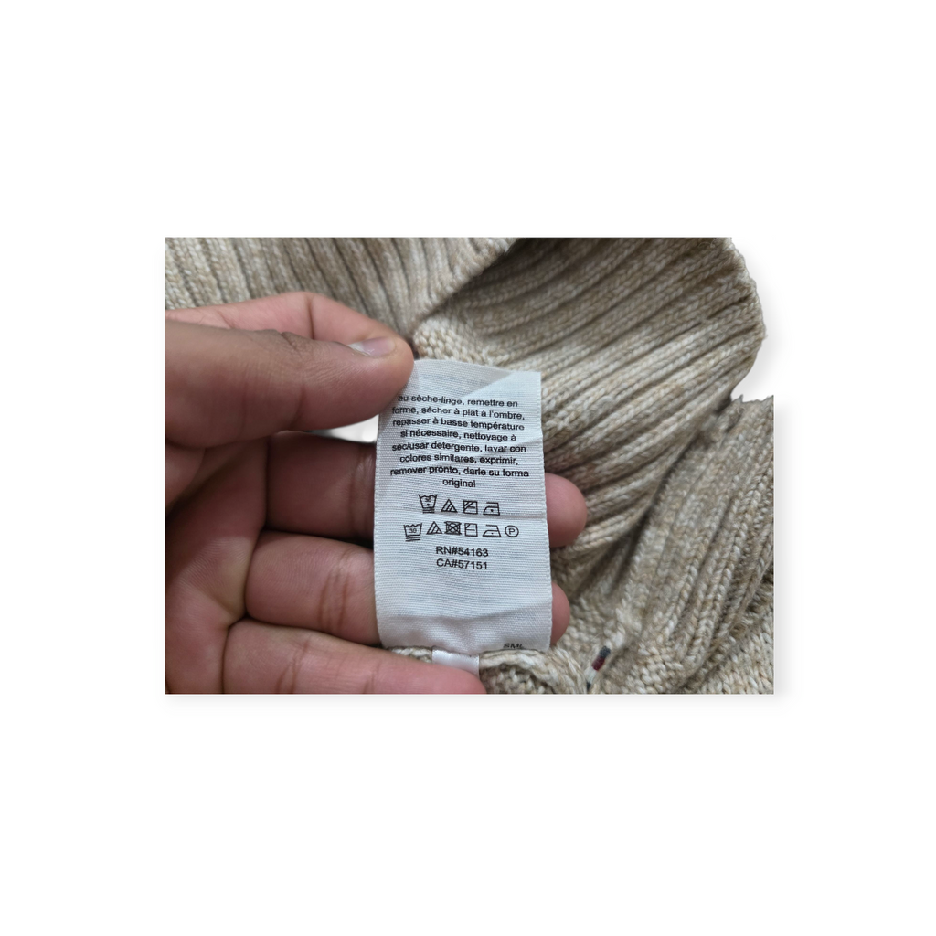 Sueter Tommy Hilfiger Mediana M Cafe Con Rosa