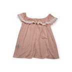 Blusa Tommy Hilfiger 3x Campesina Color Rosa.claro Rayada
