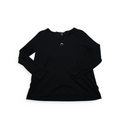 Playera Ralph Lauren Talla 1x Manga Larga Color Negro
