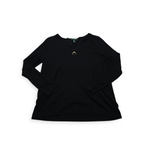 Playera Ralph Lauren Talla 1x Manga Larga Color Negro