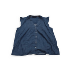 Blusa Tommy Hilfiger Grande L Sin Mangas De Mezclilla