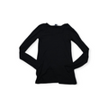 Playera Ralph Lauren Sport Grande L Negra M/larga Pony Negro