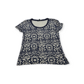 Playera Ralph Lauren Grande L Azul Con Figuras Manga Corta