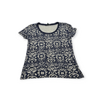 Playera Ralph Lauren Grande L Azul Con Figuras Manga Corta