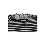 Playera Michael Kors Grande L Negra/blanco Rayada