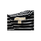 Playera Michael Kors Grande L Negra/blanco Rayada
