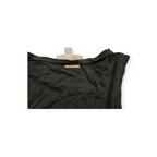 Blusa Michael Kors Mediana M Verde Sin Mangas Con Flores