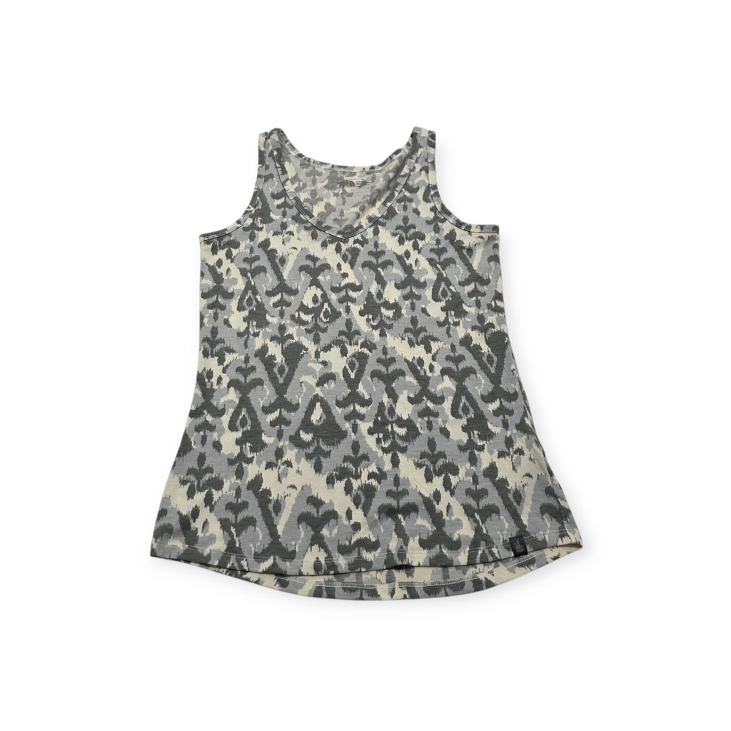 Playera The North Face Mediana M Gris Con Figuras