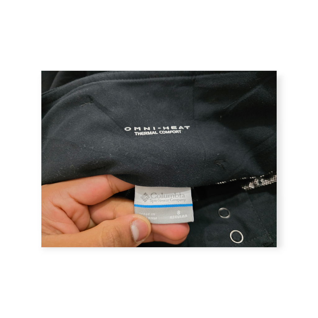 Pantalon Columbia Omniheat Thermal Confort Negro Talla 8