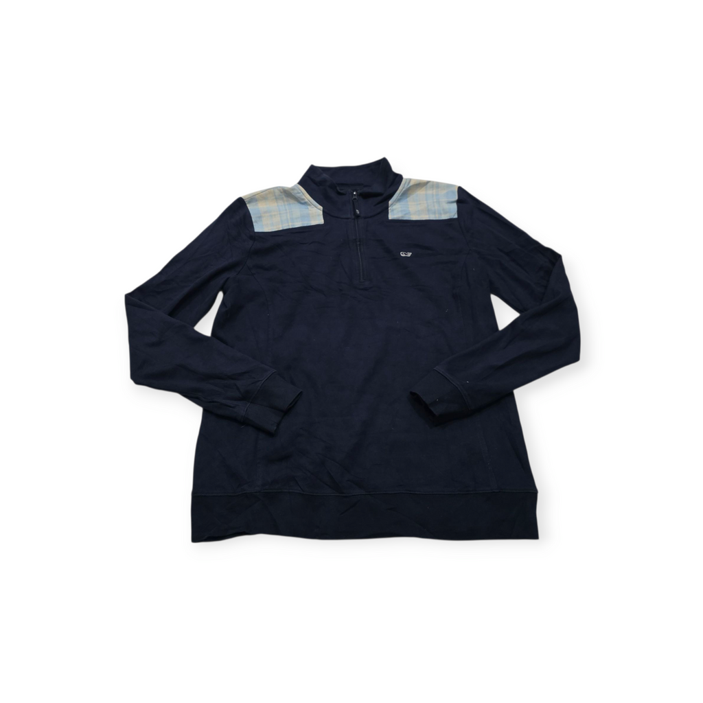 Sudadera Vineyard Vines Mediana M Azul Marino De Mujer