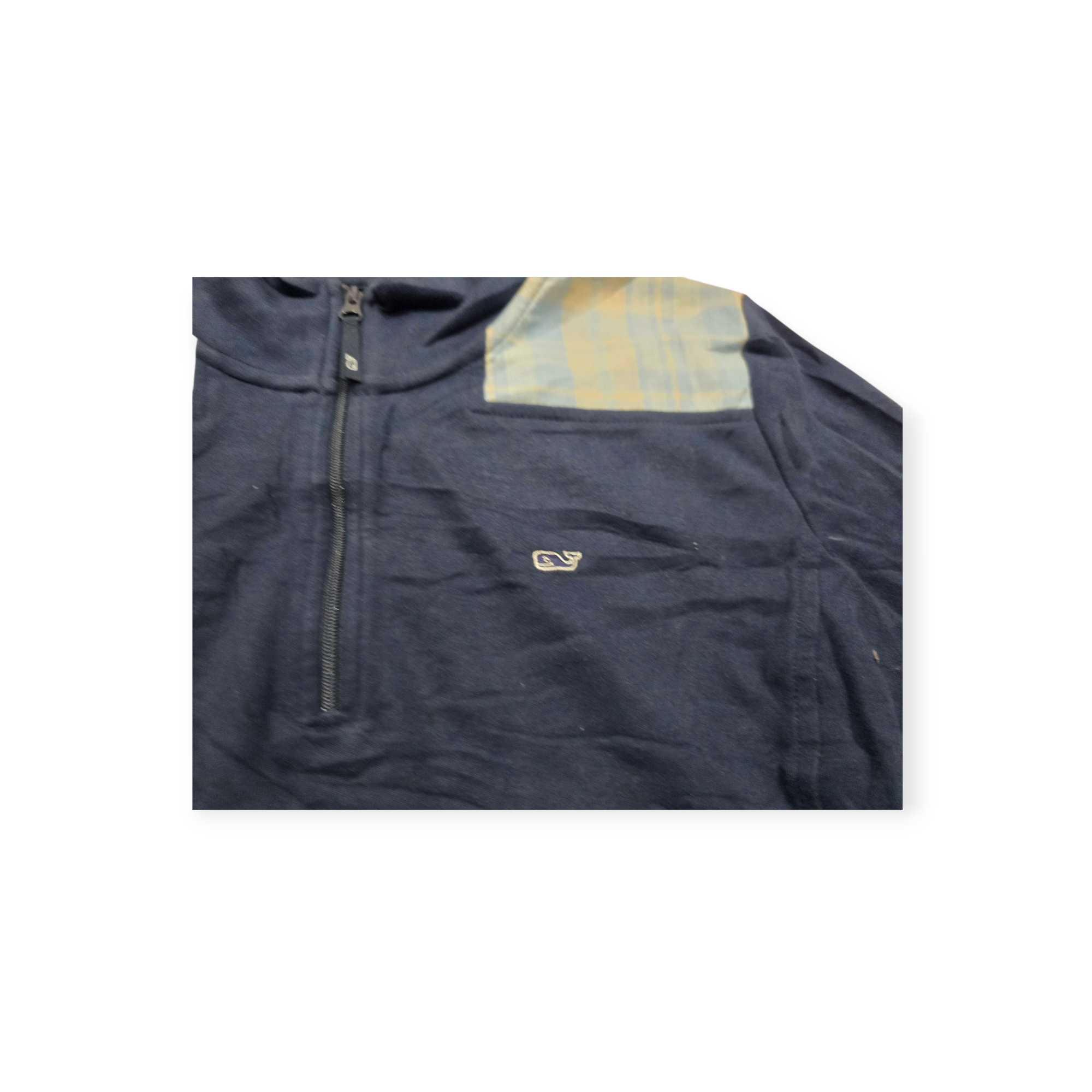 Sudadera Vineyard Vines Mediana M Azul Marino De Mujer