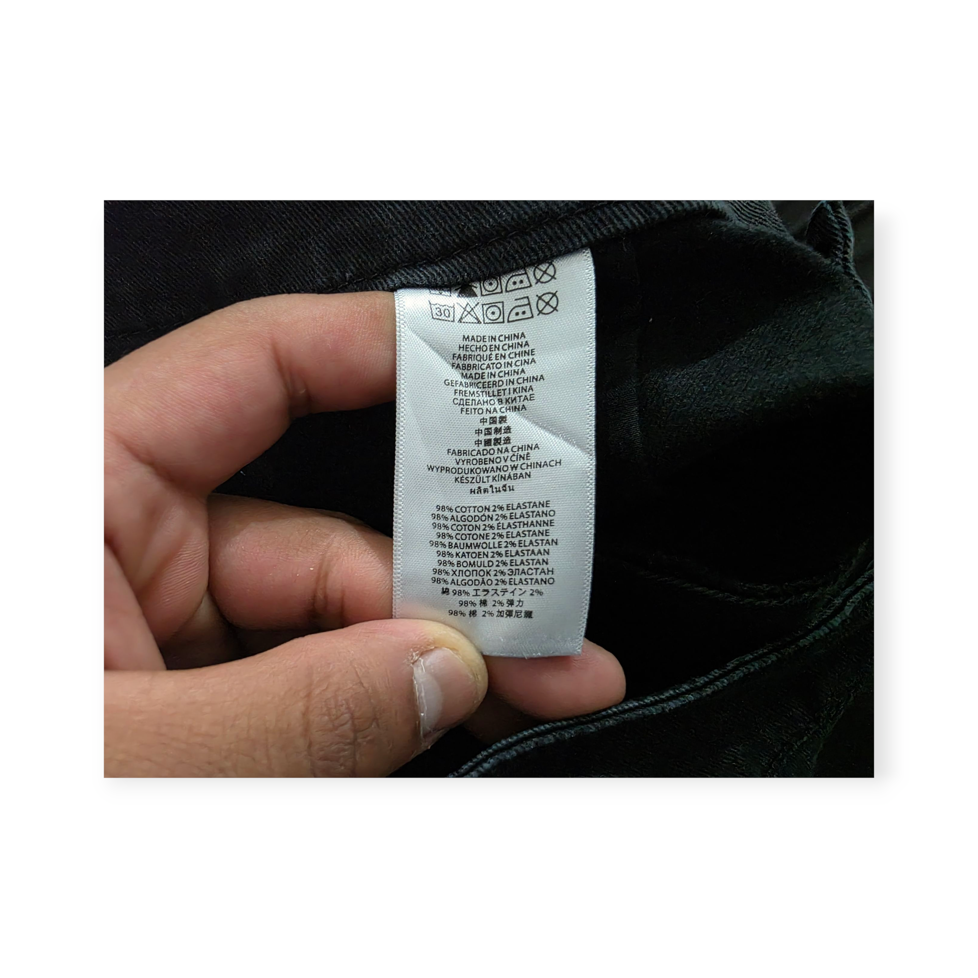 Short Michael Kors Talla 10 Color Negro De Mezclilla