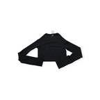 Playera Crop Top Gymshark Xchica Xs Gris Oscuro Manga Larga