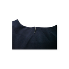 Vestido Ralph Lauren Talla 8 Petite Negro Con Beige