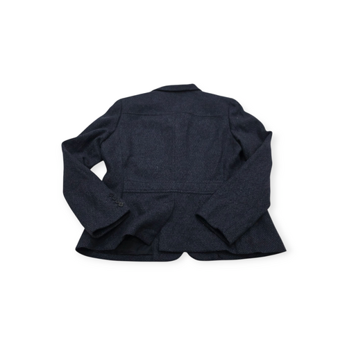 Blazer Ralph Lauren De Mujer Talla 16 Azul Con Gris