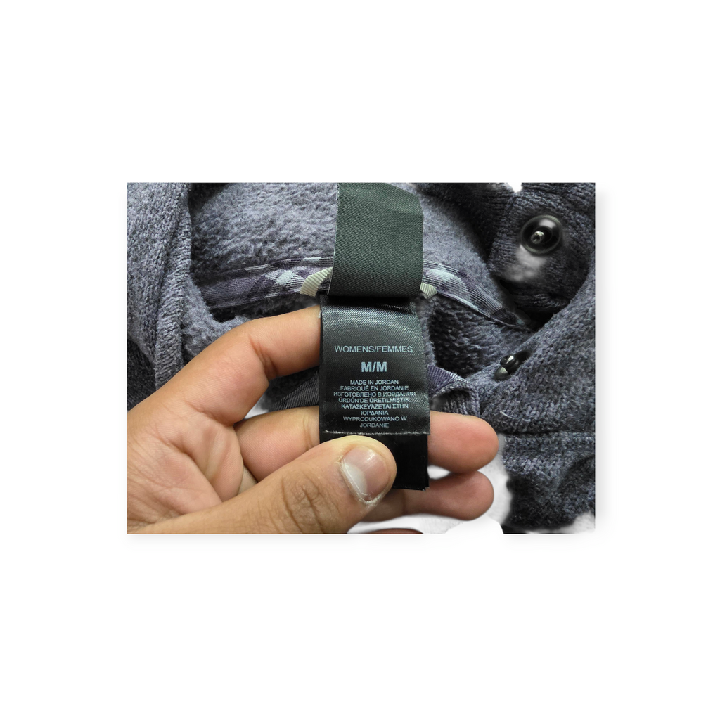 Chamarra The North Face Mediana M Morada Con Gris