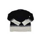 Sueter Tommy Hilfiger Grande L Negro Con Blanco