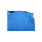 Playera Ralph Lauren Sport Xgrande Xl Azul Con Pony Naranja
