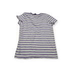 Playera Ralph Laurensport Mujer Grande L Blancac/lineas Lila