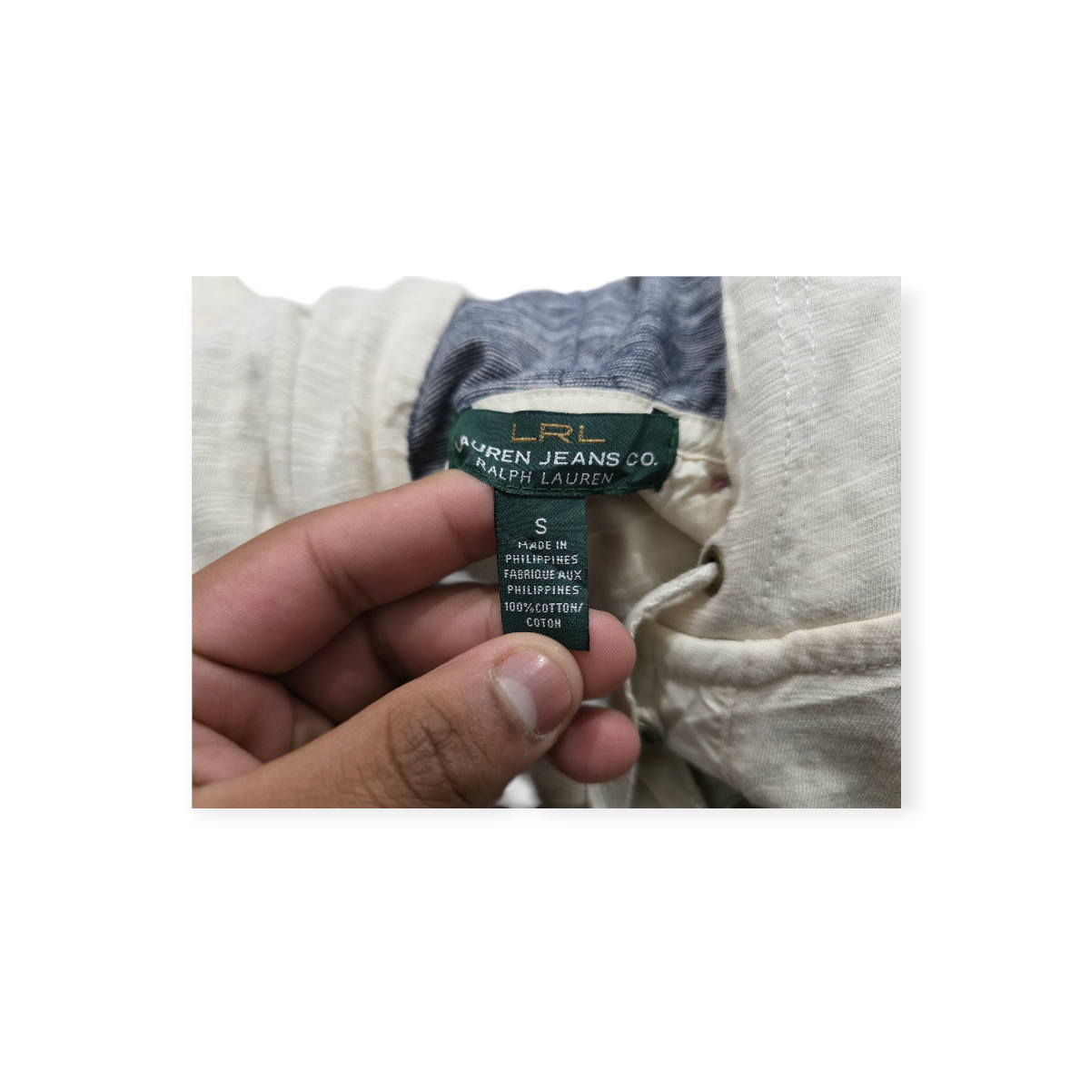 Sudadera Ligera Ralph Lauren De Mujer Chico S Color Crema