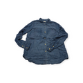Camisa Michael Kors D Mujer Lyocell Mediana M Azul Acero
