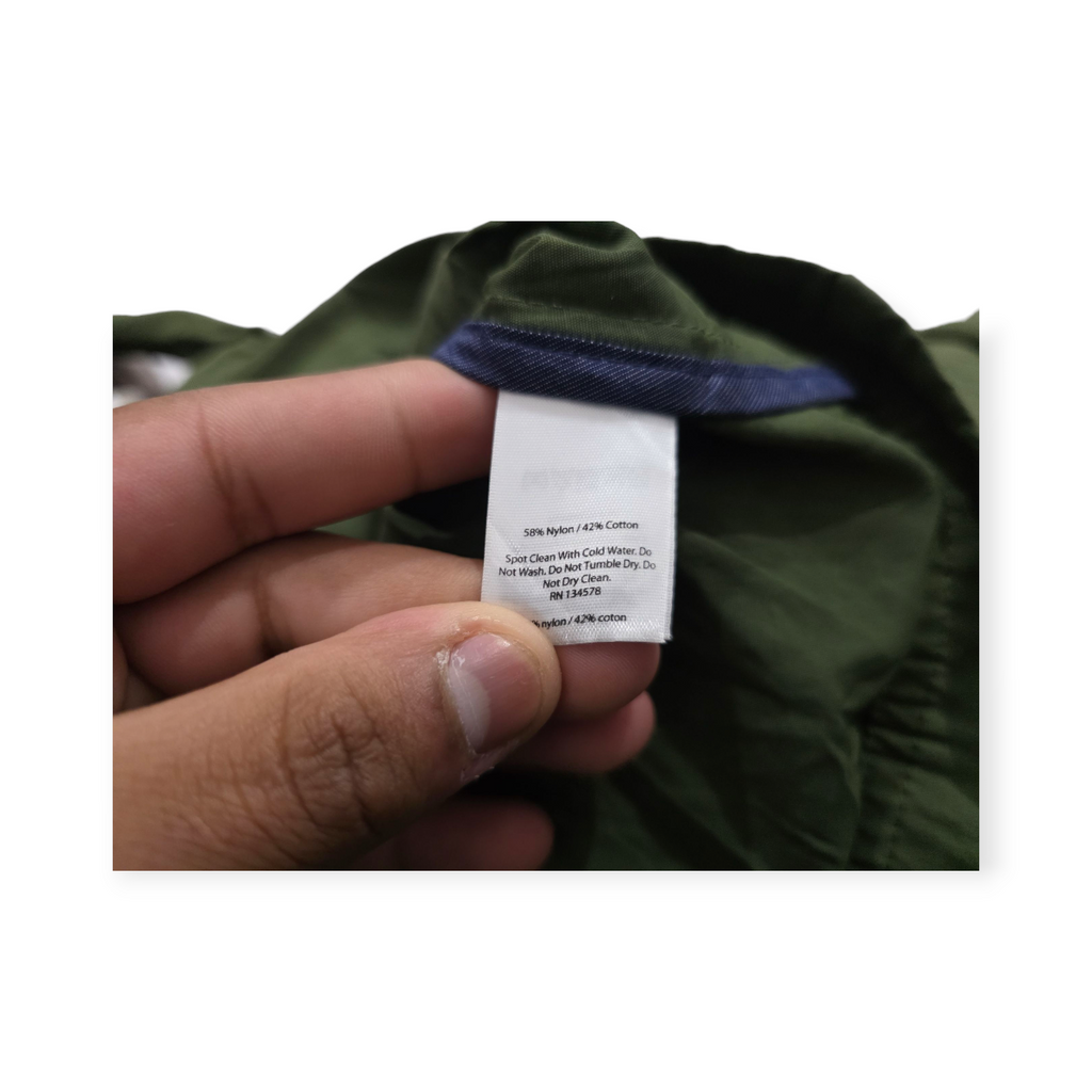 Impermeable Vineyard Vines Xchico Xs Color Verde De Mujer