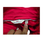 Blusa Vineyard Vines Chico S Rojo Con Lineas Blancas