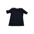 Playera Tommy Hilfiger Chico S Azul Marino Manga Corta.