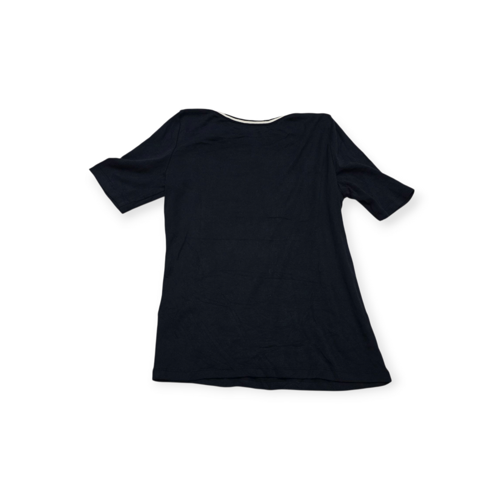 Playera Tommy Hilfiger Chico S Azul Marino Manga Corta.