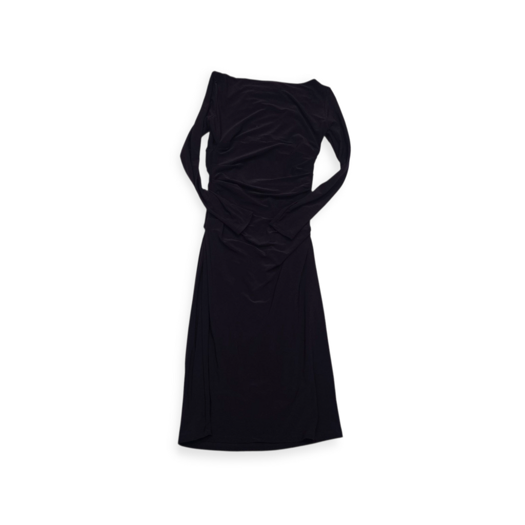 Vestido Ralph Lauren Talla 6 Manga Larga Color Morado