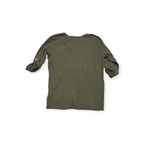 Playera Ralph Lauren Chico S Verde Opaco Manga 3/4