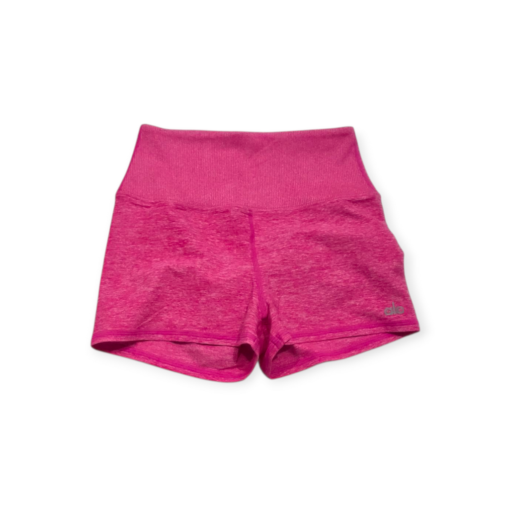 hort Alo Yoga De Mujer Xchico Xs Color Rosa Fluorescente (Usado)