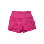 hort Alo Yoga De Mujer Xchico Xs Color Rosa Fluorescente (Usado)