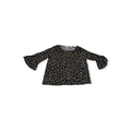 Blusa Michael Kors Mediana M Animal Print Manga 3/4