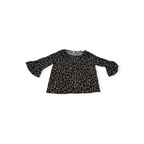 Blusa Michael Kors Mediana M Animal Print Manga 3/4