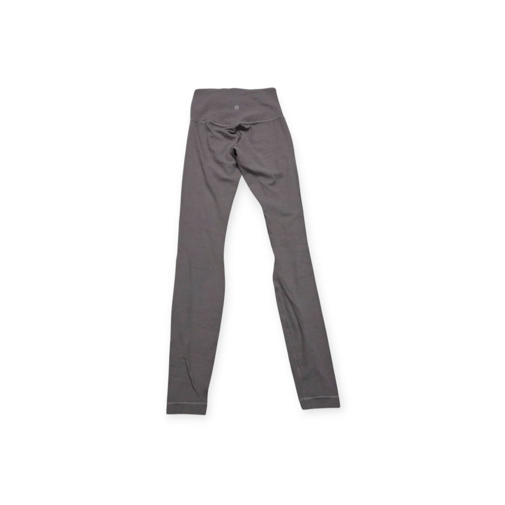 Legging Lululemon Talla 2 Morado Grisaceo