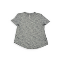 Playera Lululemon Talla 6 Gris Jaspeada Manga Corta