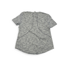Playera Lululemon Talla 6 Gris Jaspeada Manga Corta