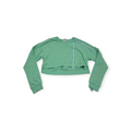 Sudadera Corta Gymshark Chico S Color Menta De Mujer
