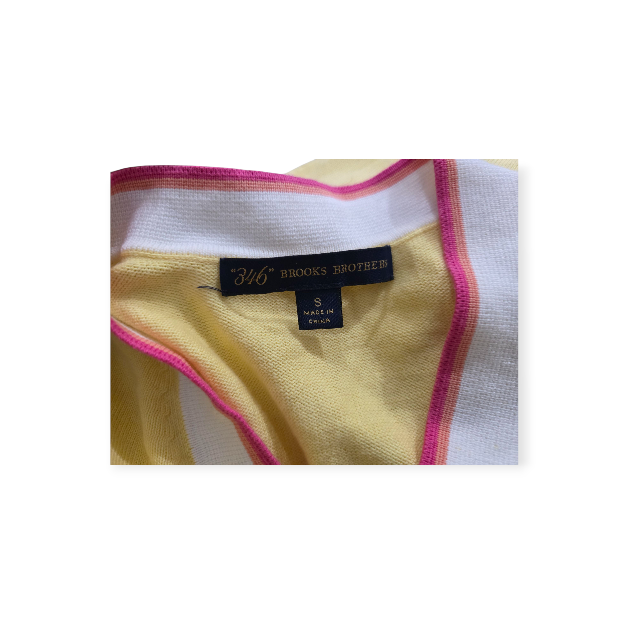 Sueter Brooks Brothers Chico S Amarillo De Mujer