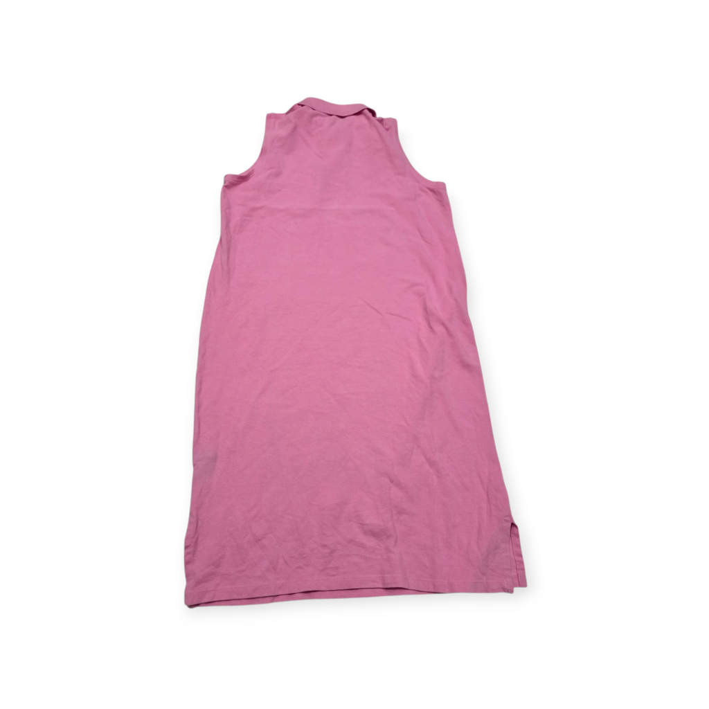 Vestido Ralph Lauren De Mujer Grande L Rosa Sin Mangas