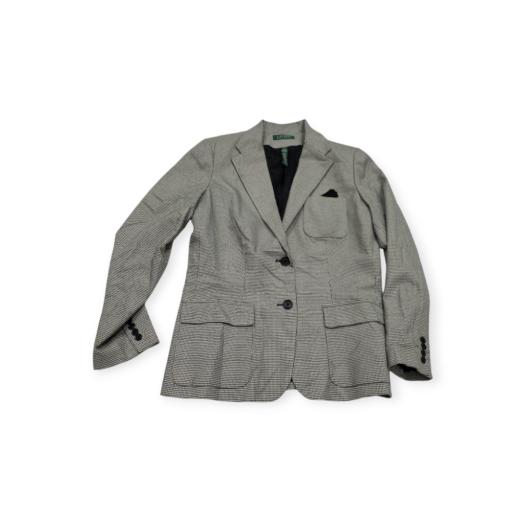Blazer Ralph Lauren Talla 12 De Mujer Color Gris