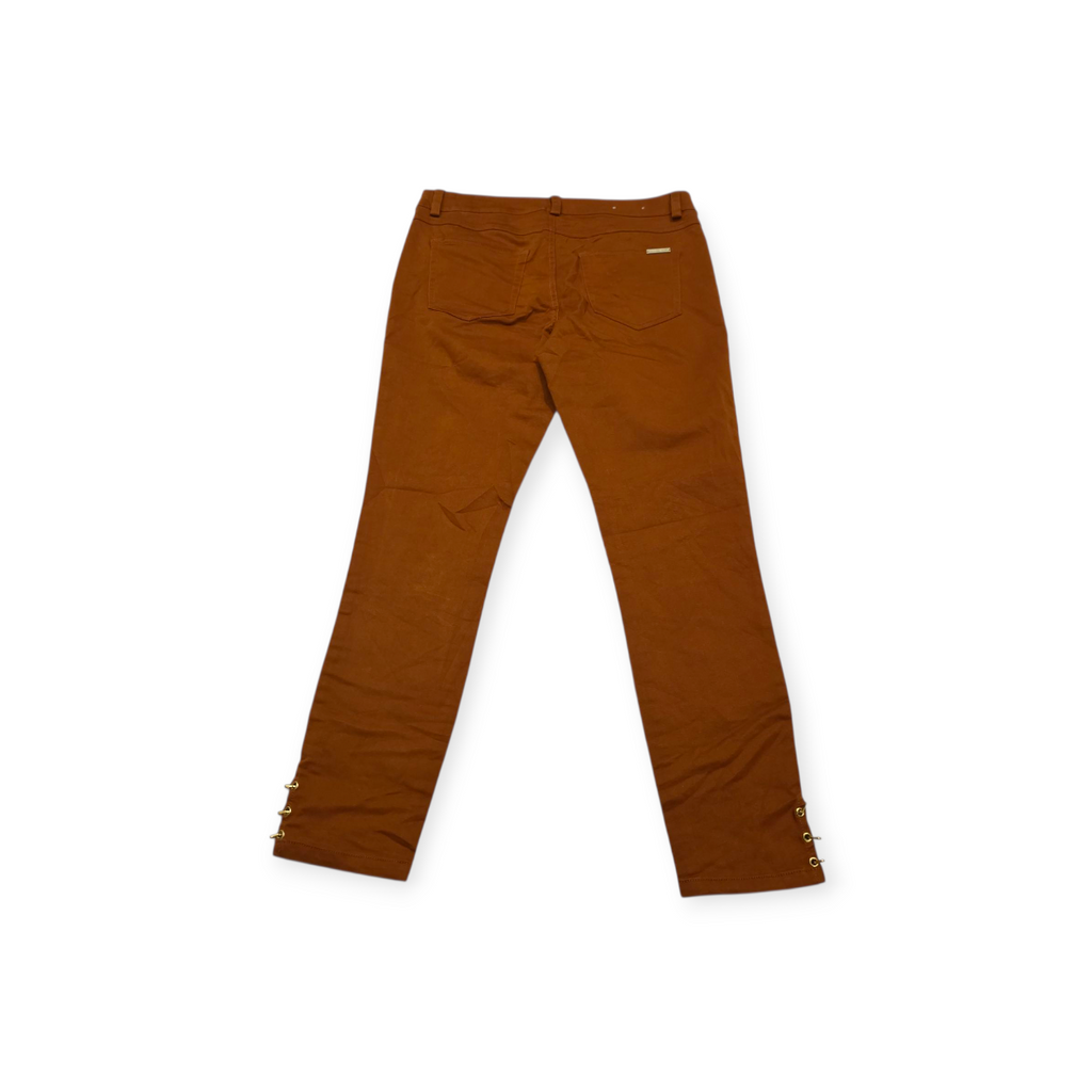 Pantalon Michael Kors Color Marrón De Mujer Talla 8