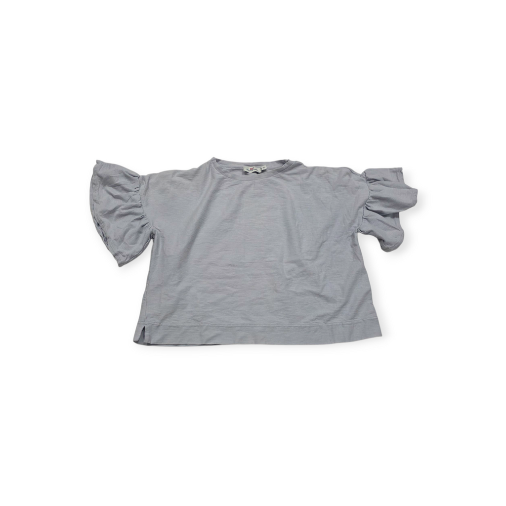 Blusa Vineyard Vines Xchico Xs Gris Manga Amplia