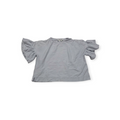 Blusa Vineyard Vines Xchico Xs Gris Manga Amplia